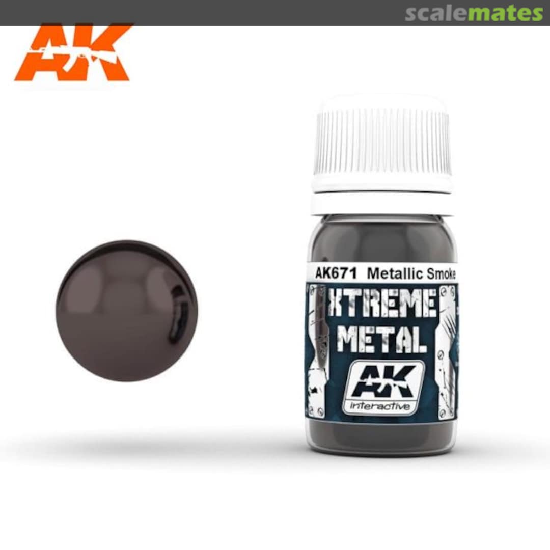 Boxart Xtreme Metal METALLIC SMOKE  AK Interactive