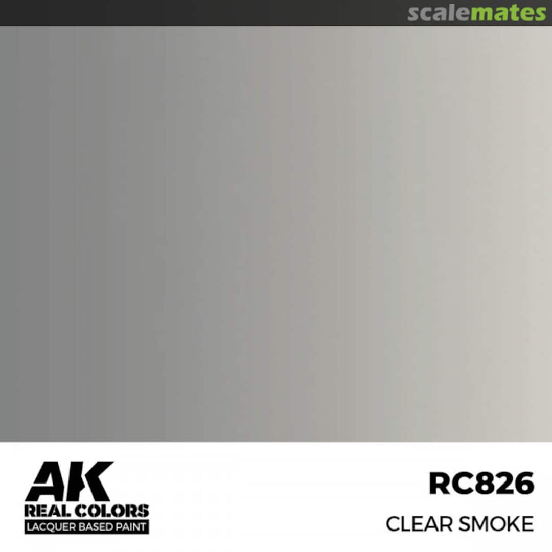 Boxart Clear Smoke  AK Real Colors