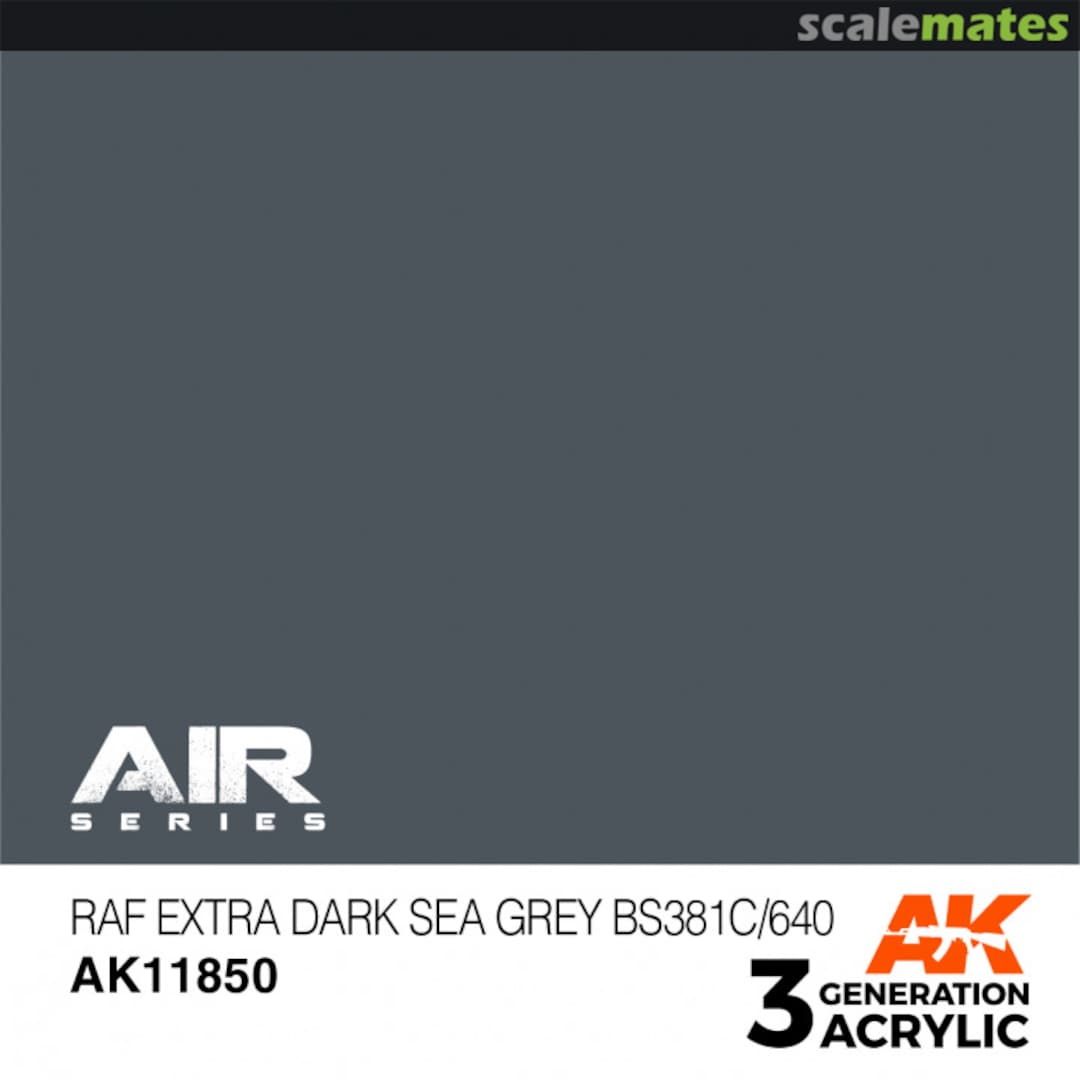 Boxart RAF Extra Dark Sea Grey AK 3rd Generation - Air Boxart RAF Extra Dark Sea Grey AK 3rd Generation - Air