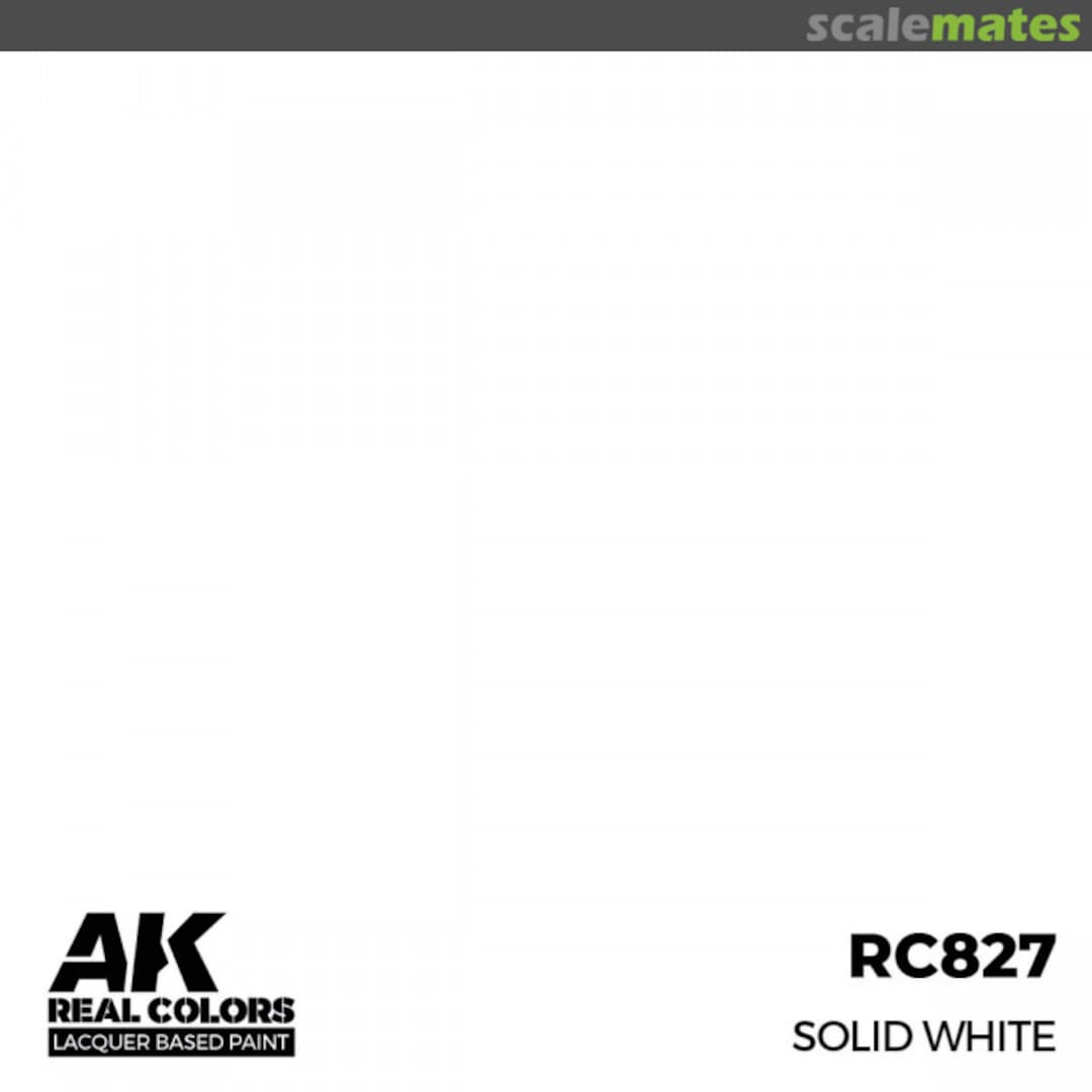 Boxart Solid White AK Real Colors Boxart Solid White AK Real Colors