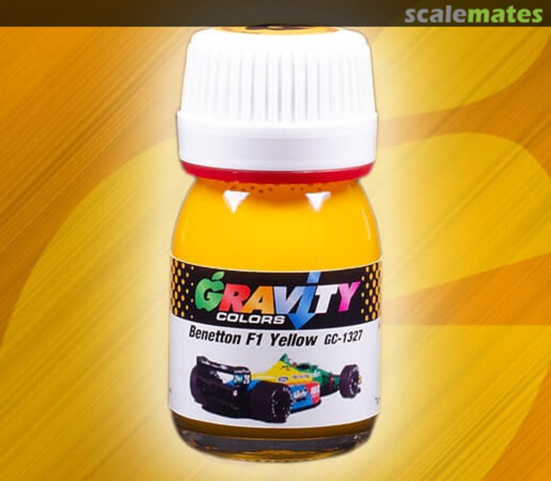 Boxart Benetton F1 Yellow Gravity Colors Boxart Benetton F1 Yellow Gravity Colors