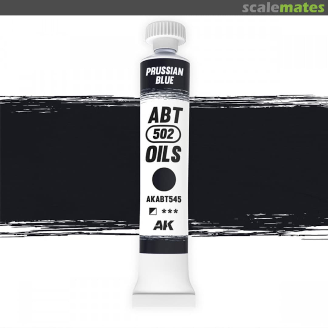 Boxart Prussian Blue ABT 502 OILS Boxart Prussian Blue ABT 502 OILS