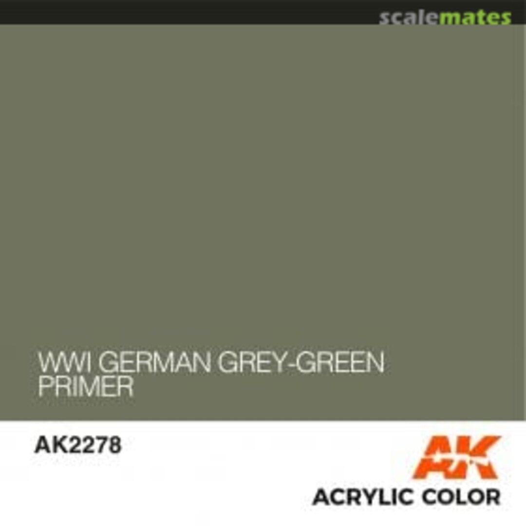 Boxart WWI GERMAN GREY-GREEN PRIMER  AK Interactive Air Series