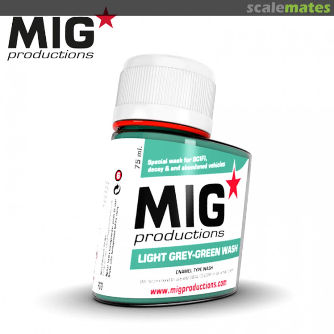 Boxart Light Grey-Green Wash  MIG Productions