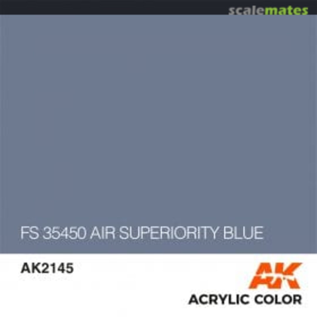 Boxart AIR SUPERIORITY BLUE FS 35450 AK 2145 AK Interactive Air Series