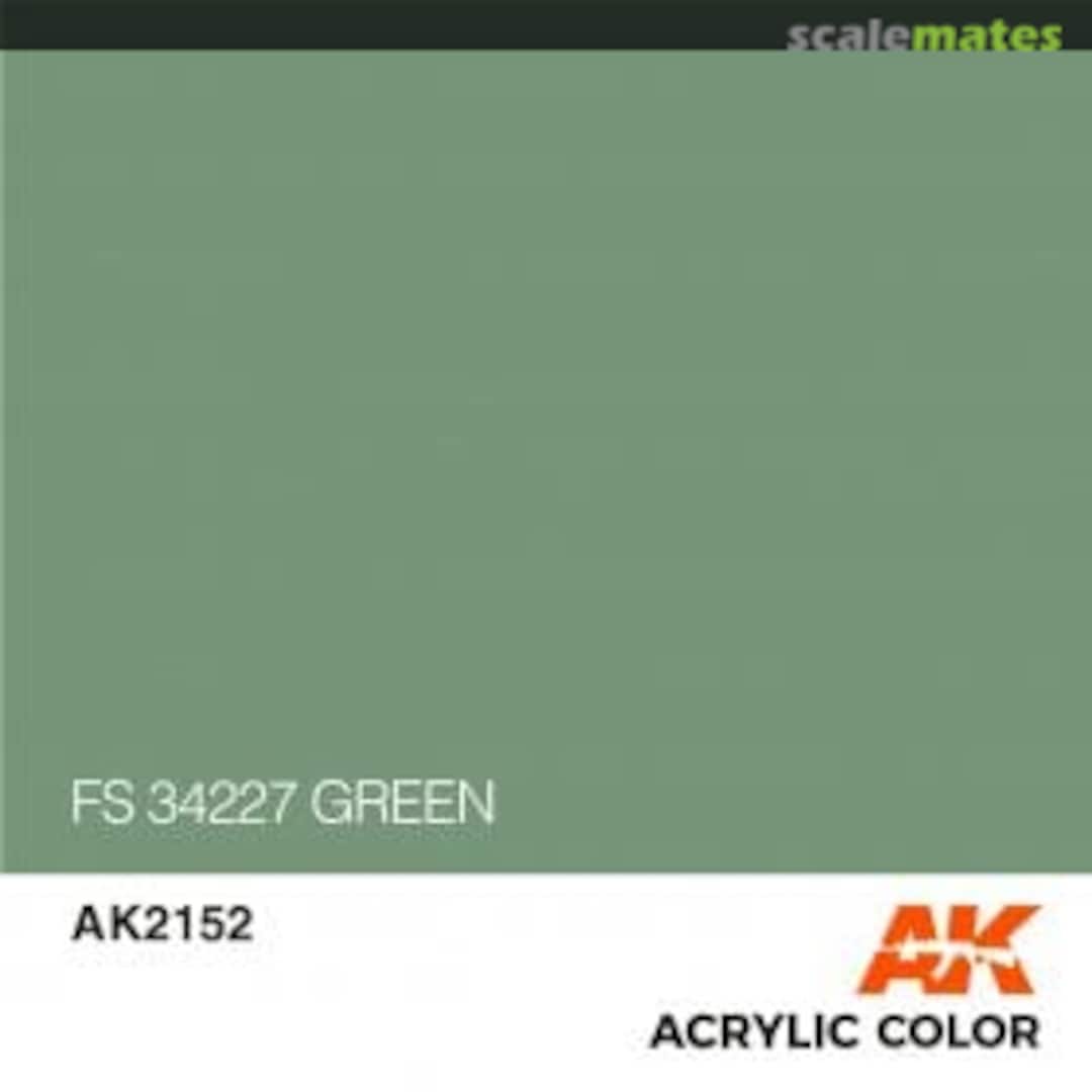 Boxart Green FS 34227 AK 2152 AK Interactive Air Series Boxart Green FS 34227 AK 2152 AK Interactive Air Series