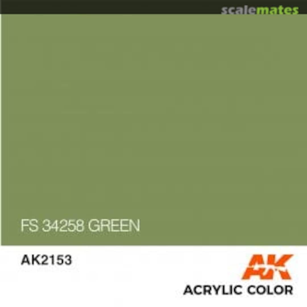 Boxart GREEN FS 34258 AK 2153 AK Interactive Air Series Boxart GREEN FS 34258 AK 2153 AK Interactive Air Series