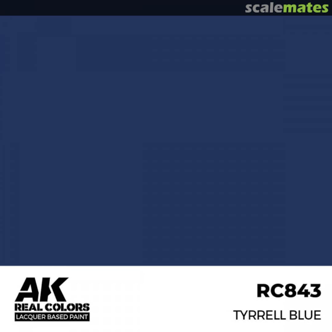 Boxart Tyrrell Blue AK Real Colors Boxart Tyrrell Blue AK Real Colors