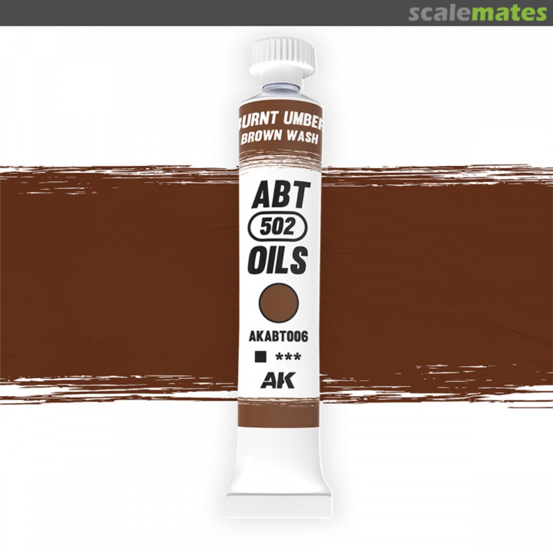 Boxart Burnt Umber/Brown Wash ABT 502 OILS Boxart Burnt Umber/Brown Wash ABT 502 OILS