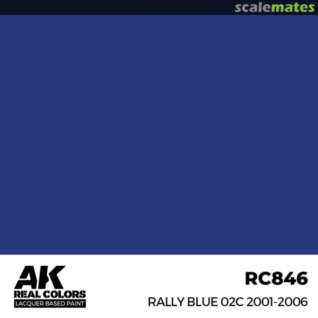 Boxart Rally Blue 02C 2001-2006 AK Real Colors Boxart Rally Blue 02C 2001-2006 AK Real Colors