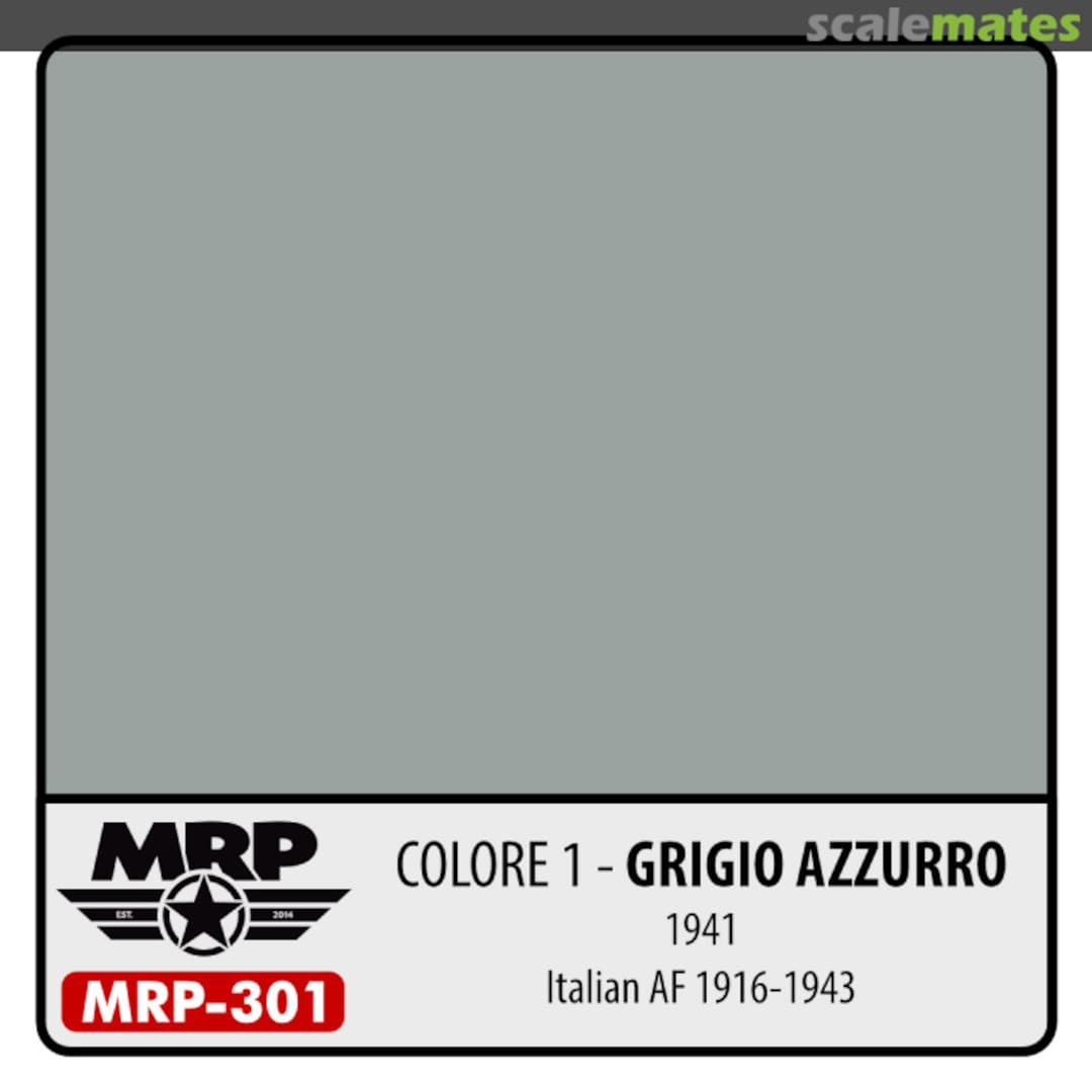 Boxart Colore 1 – Grigio Azzurro – 1941 (Italian AF 1916-43) MR.Paint Boxart Colore 1 – Grigio Azzurro – 1941 (Italian AF 1916-43) MR.Paint
