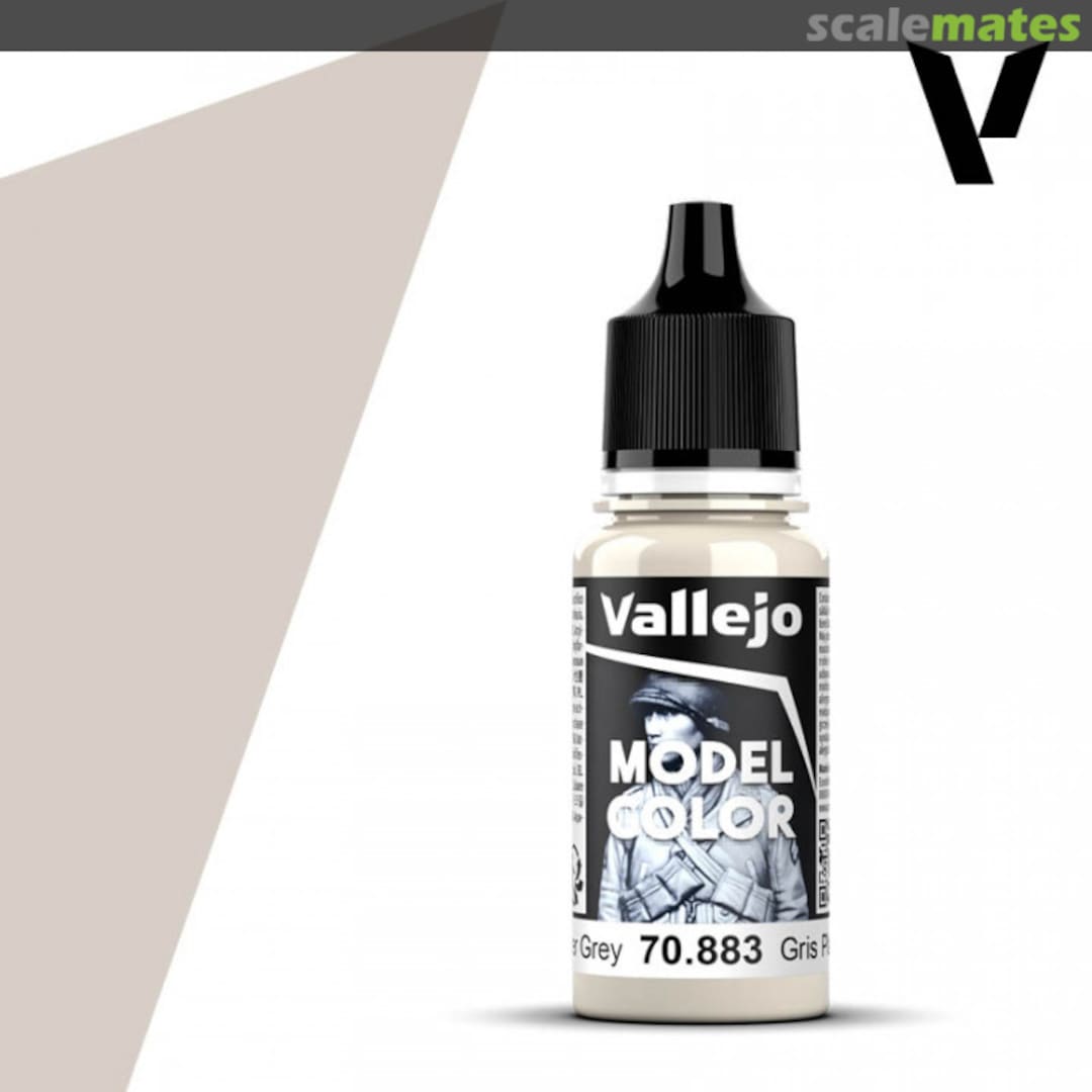 Boxart Silver Grey 70.883, 883, Pos. 166* Vallejo Model Color Boxart Silver Grey 70.883, 883, Pos. 166* Vallejo Model Color