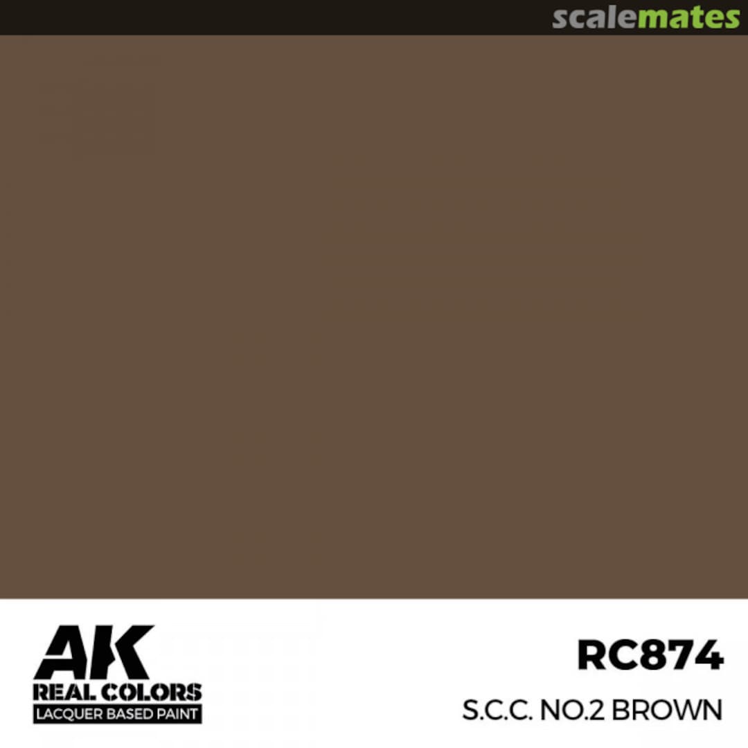 Boxart S.C.C. No.2 Brown AK Real Colors Boxart S.C.C. No.2 Brown AK Real Colors