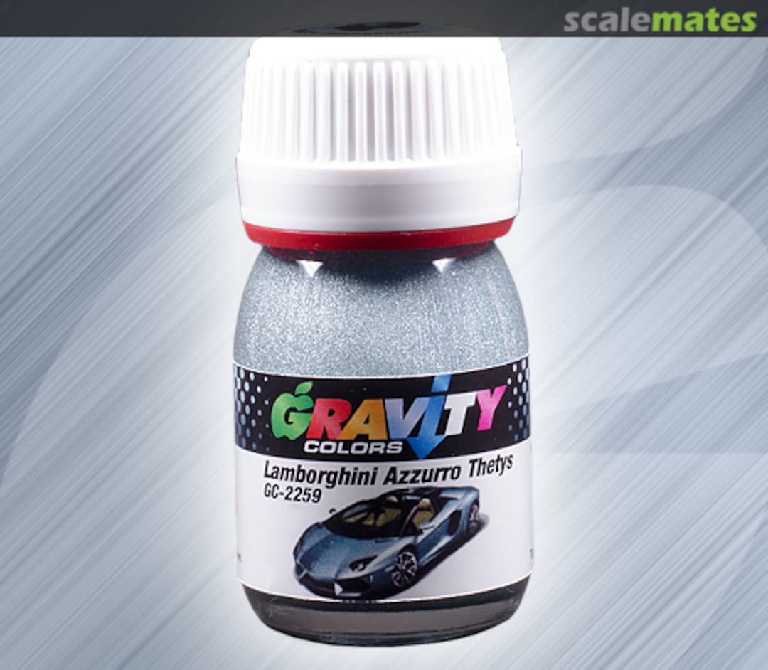 Boxart Lamborghini Azzurro Thetys  Gravity Colors