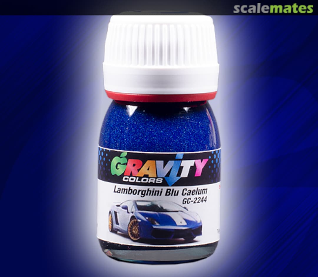 Boxart Lamborghini Blu Caelum  Gravity Colors