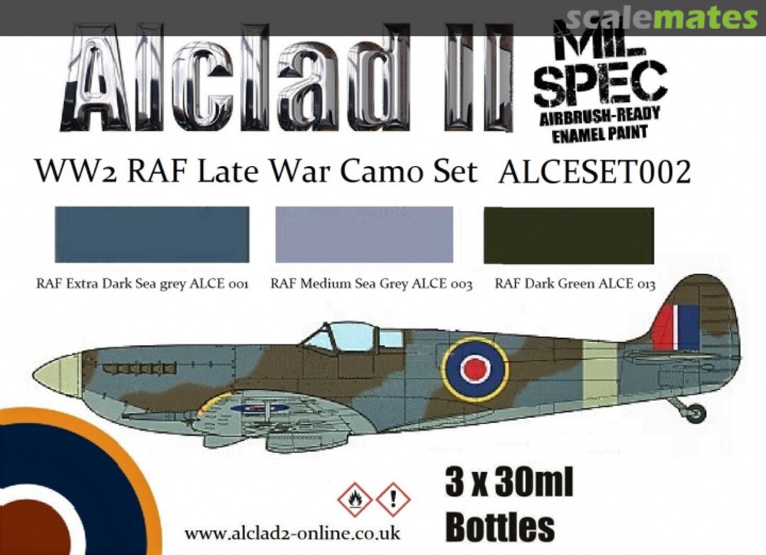 Boxart RAF Late War Fighters & Bombers  Alclad II