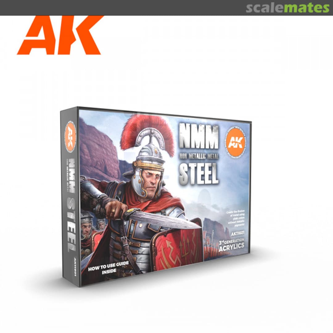 Boxart NMM (Non Metallic Metal) Steel AK 11601 AK 3rd Generation