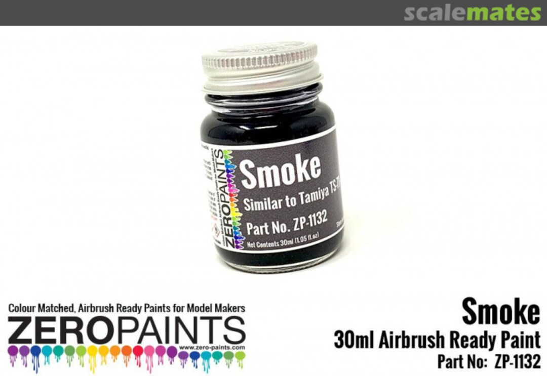 Boxart Smoke - Similar to Tamiya TS71 - X19  Zero Paints