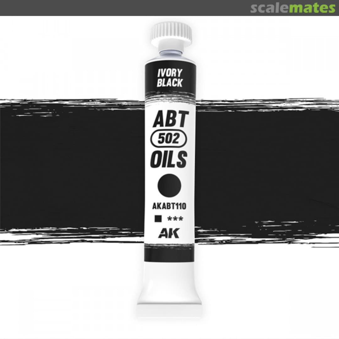 Boxart Ivory Black ABT 502 OILS Boxart Ivory Black ABT 502 OILS
