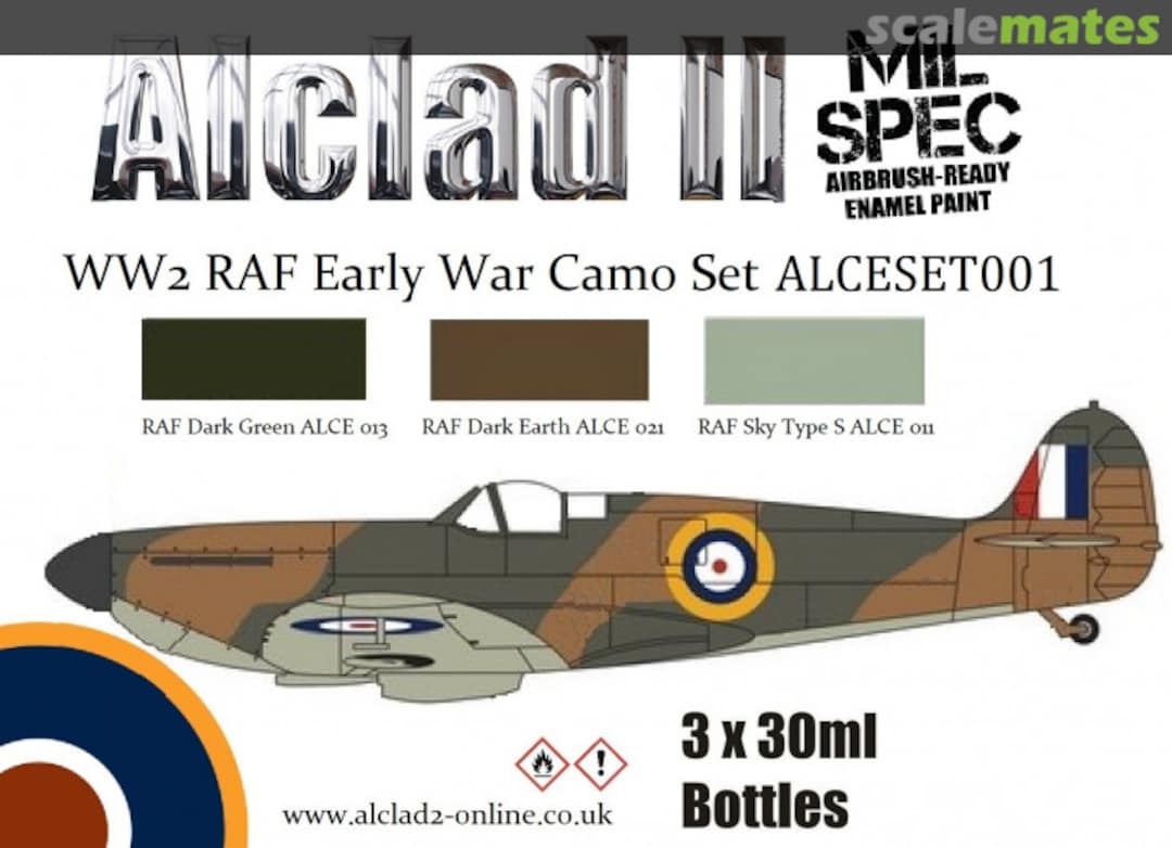 Boxart RAF Early War Fighters & Bombers  Alclad II
