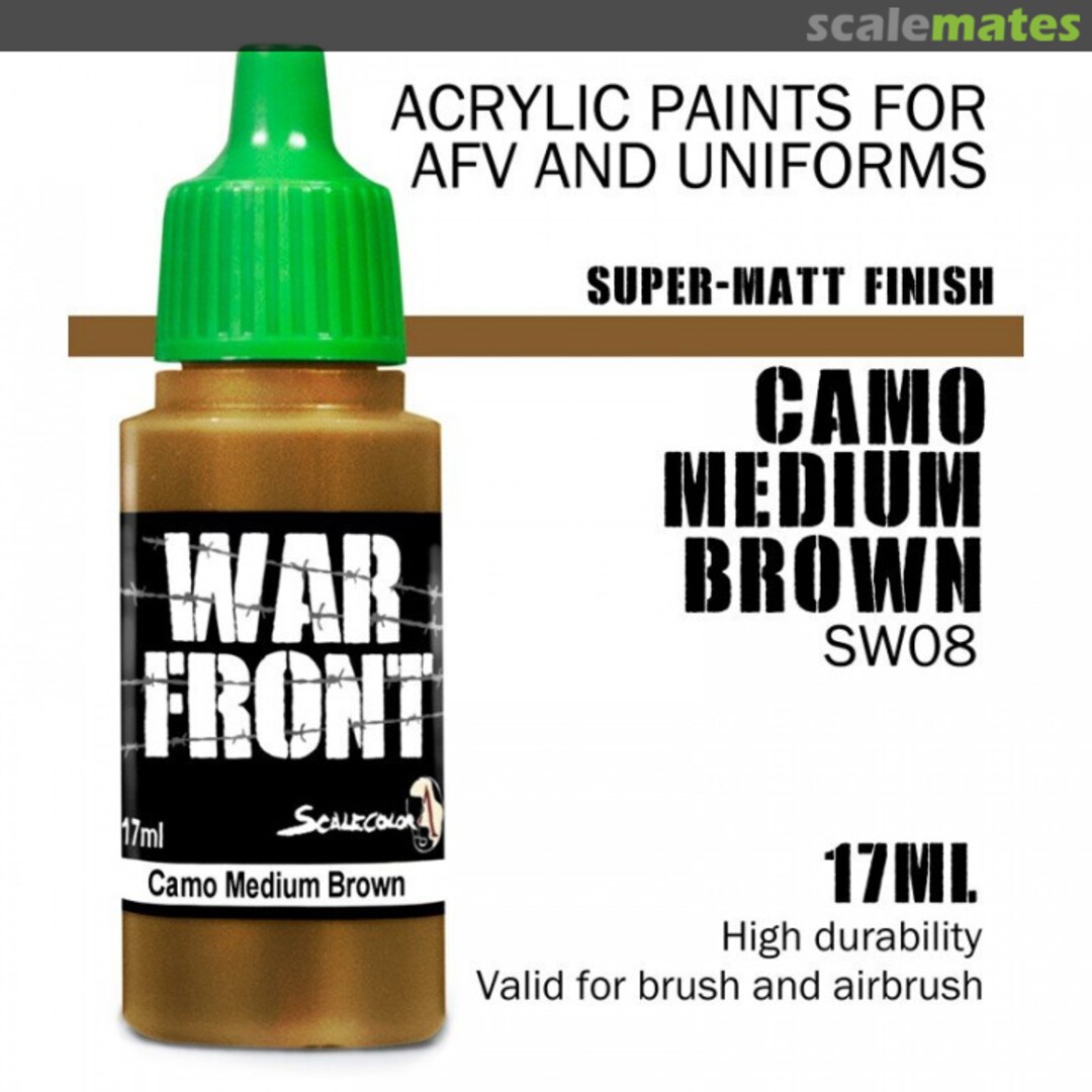 Boxart SS Camo Medium Brown  Scale75