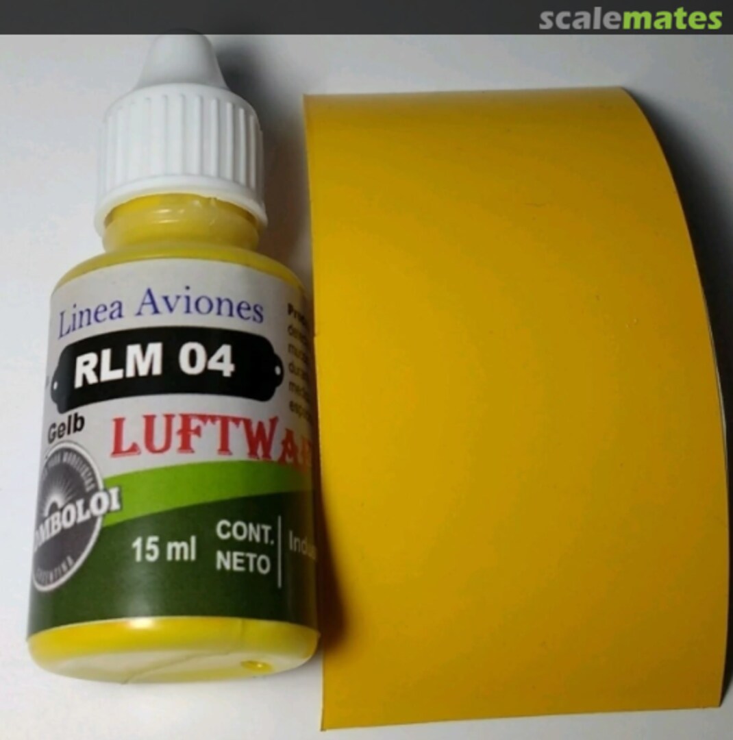 Boxart GELB AMARILLO LUFTWAFFE Komboloi Boxart GELB AMARILLO LUFTWAFFE Komboloi