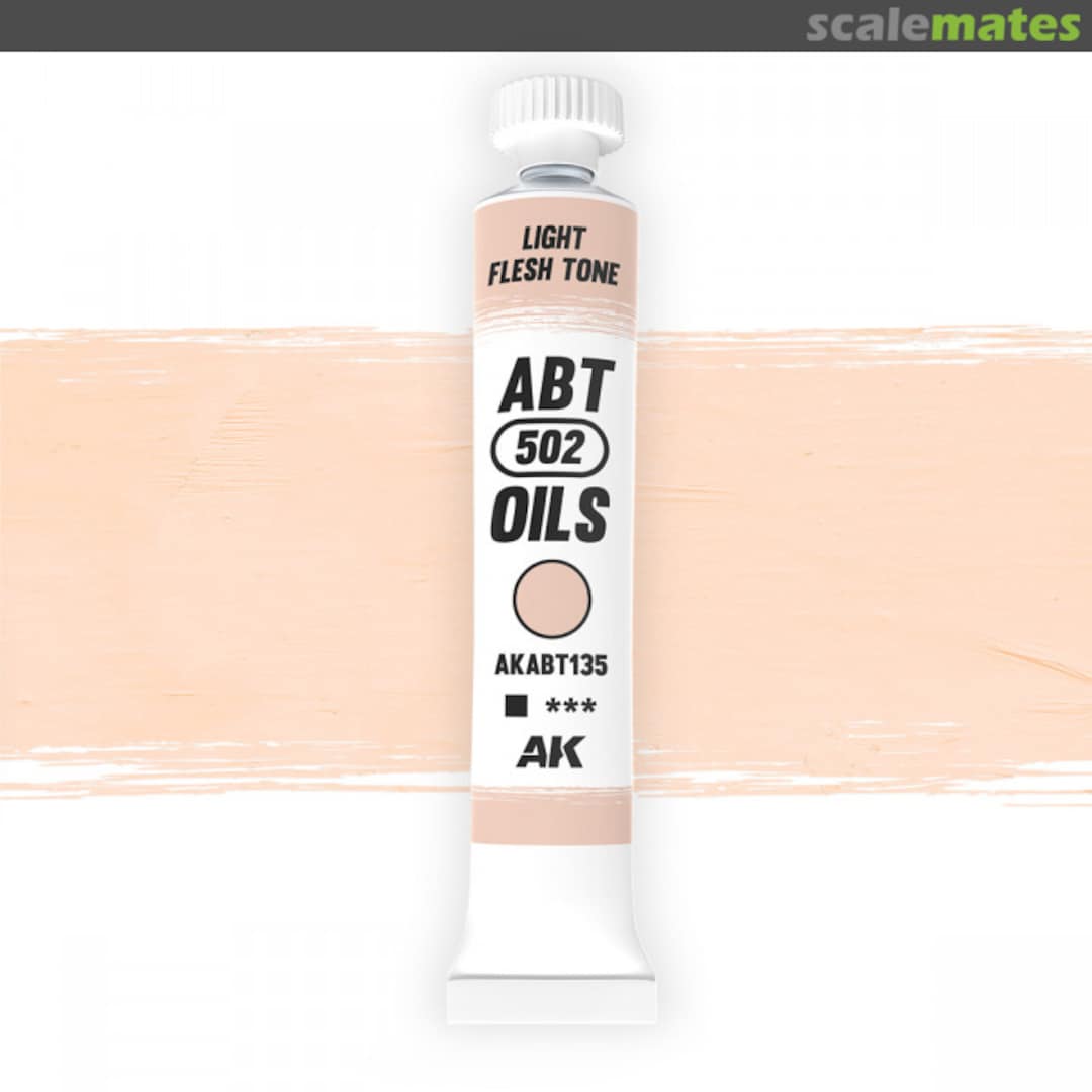 Boxart Light Flesh Tone ABT 502 OILS Boxart Light Flesh Tone ABT 502 OILS