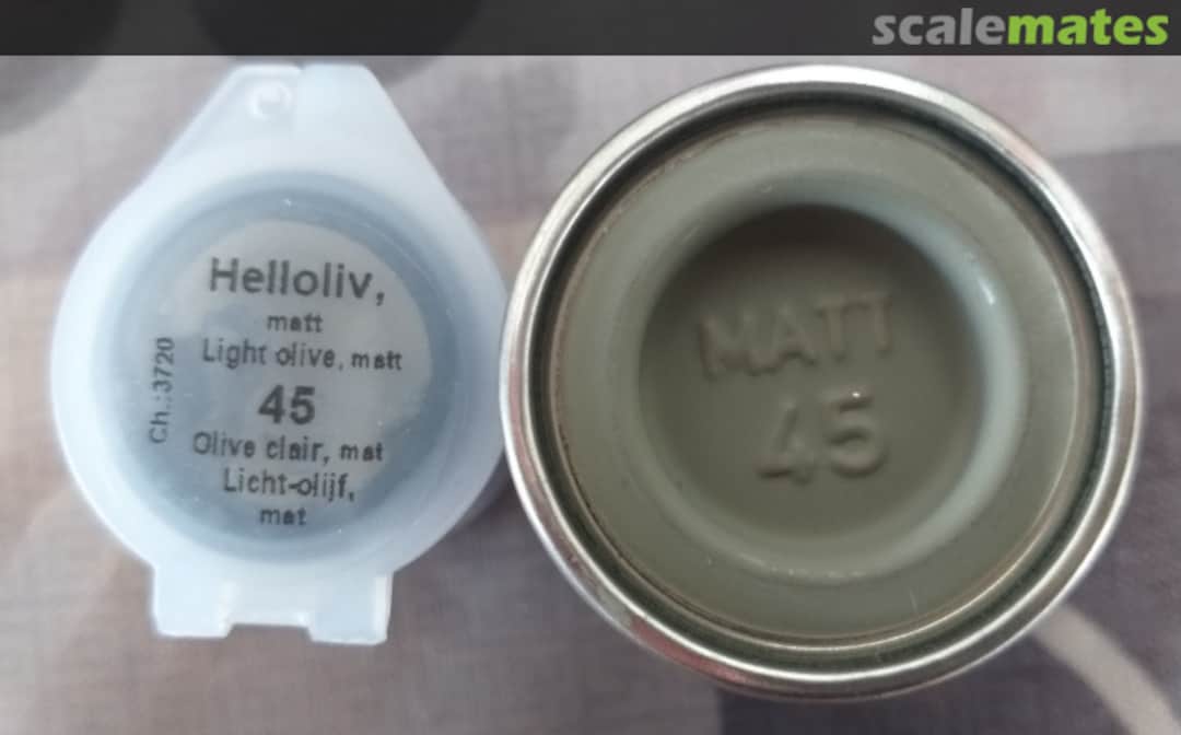 Boxart Light Olive/Helloliv - RAL 7003 32145 Revell Color Boxart Light Olive/Helloliv - RAL 7003 32145 Revell Color