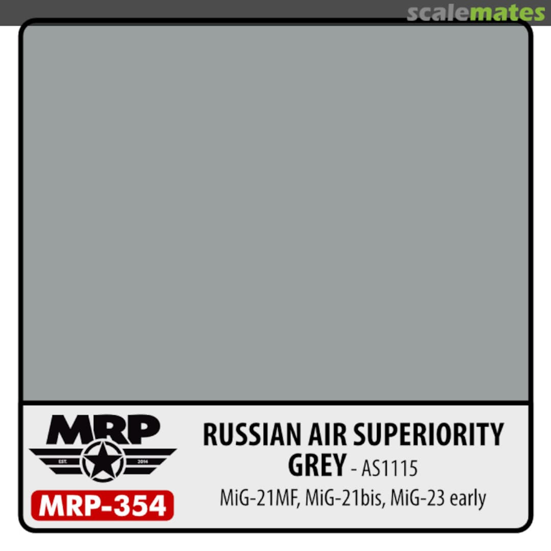 Boxart Russian Air Superiority Grey - AS1115 (Mig-21MF,bis,Mig-23 MR.Paint Boxart Russian Air Superiority Grey - AS1115 (Mig-21MF,bis,Mig-23 MR.Paint