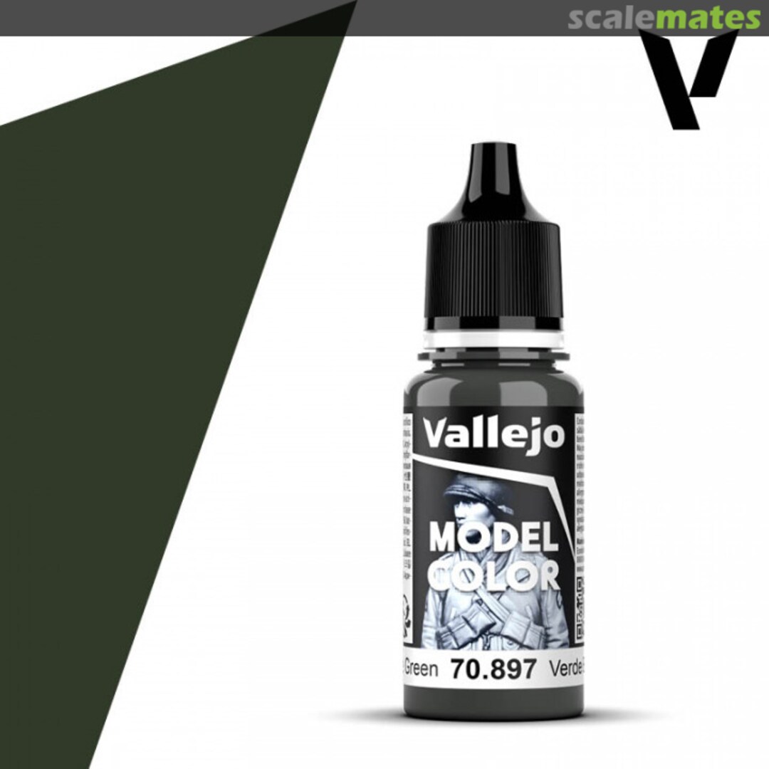 Boxart Bronze Green 70.897, 897, Pos. 84* Vallejo Model Color Boxart Bronze Green 70.897, 897, Pos. 84* Vallejo Model Color