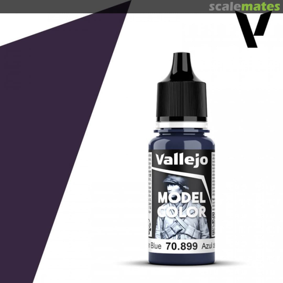 Boxart Dark Prussian Blue 70.899, 899, Pos. 57* Vallejo Model Color Boxart Dark Prussian Blue 70.899, 899, Pos. 57* Vallejo Model Color