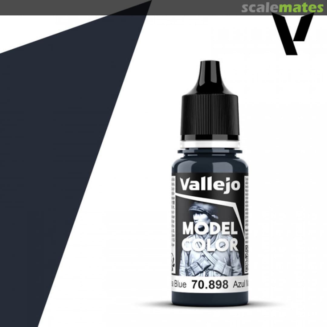 Boxart Dark Sea Blue 70.898, 898, Pos. 72* Vallejo Model Color Boxart Dark Sea Blue 70.898, 898, Pos. 72* Vallejo Model Color