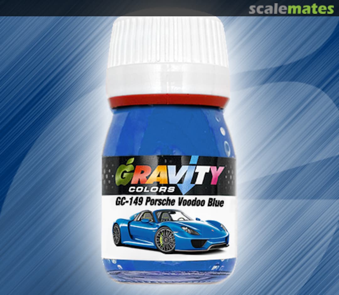 Boxart Porsche Voodoo Blue Gravity Colors Boxart Porsche Voodoo Blue Gravity Colors