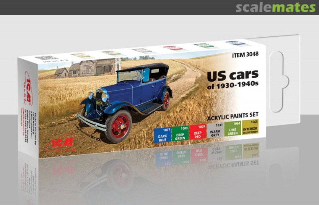 Boxart US cars of 1930 – 1940s  ICM