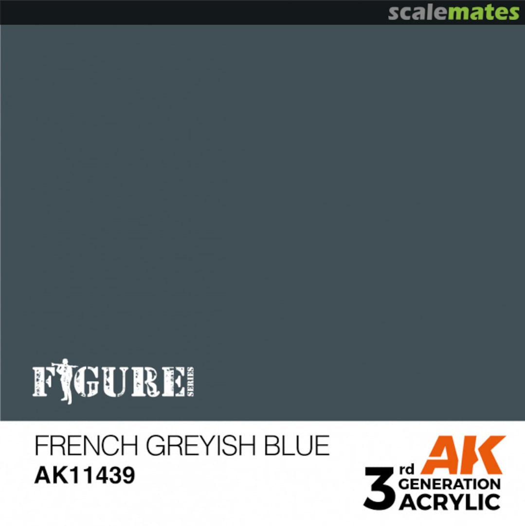 Boxart French Greyish Blue AK 3rd Generation - Figure Boxart French Greyish Blue AK 3rd Generation - Figure