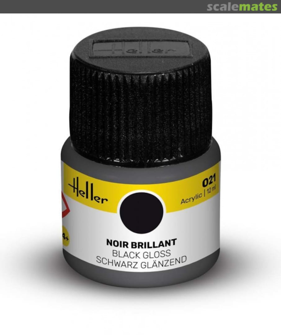 Boxart Noir brilliant (Gloss Black) 9021 Heller Acrylic Boxart Noir brilliant (Gloss Black) 9021 Heller Acrylic