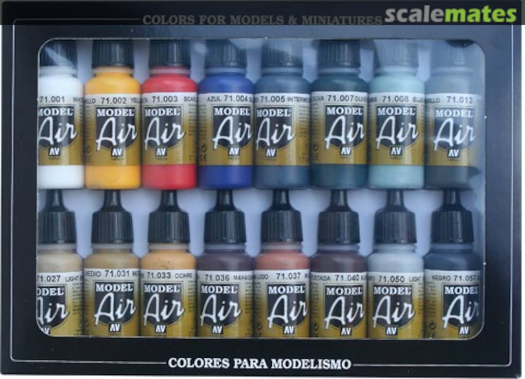 Boxart Basic Colors 71.178 Vallejo Model Air Boxart Basic Colors 71.178 Vallejo Model Air