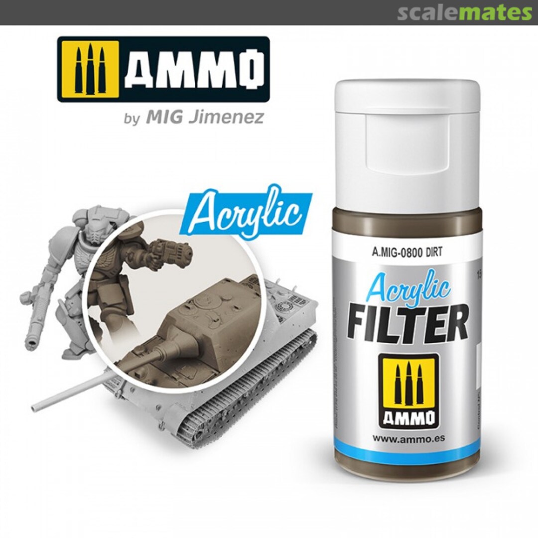 Boxart ACRYLIC FILTER Dirt  Ammo by Mig Jimenez