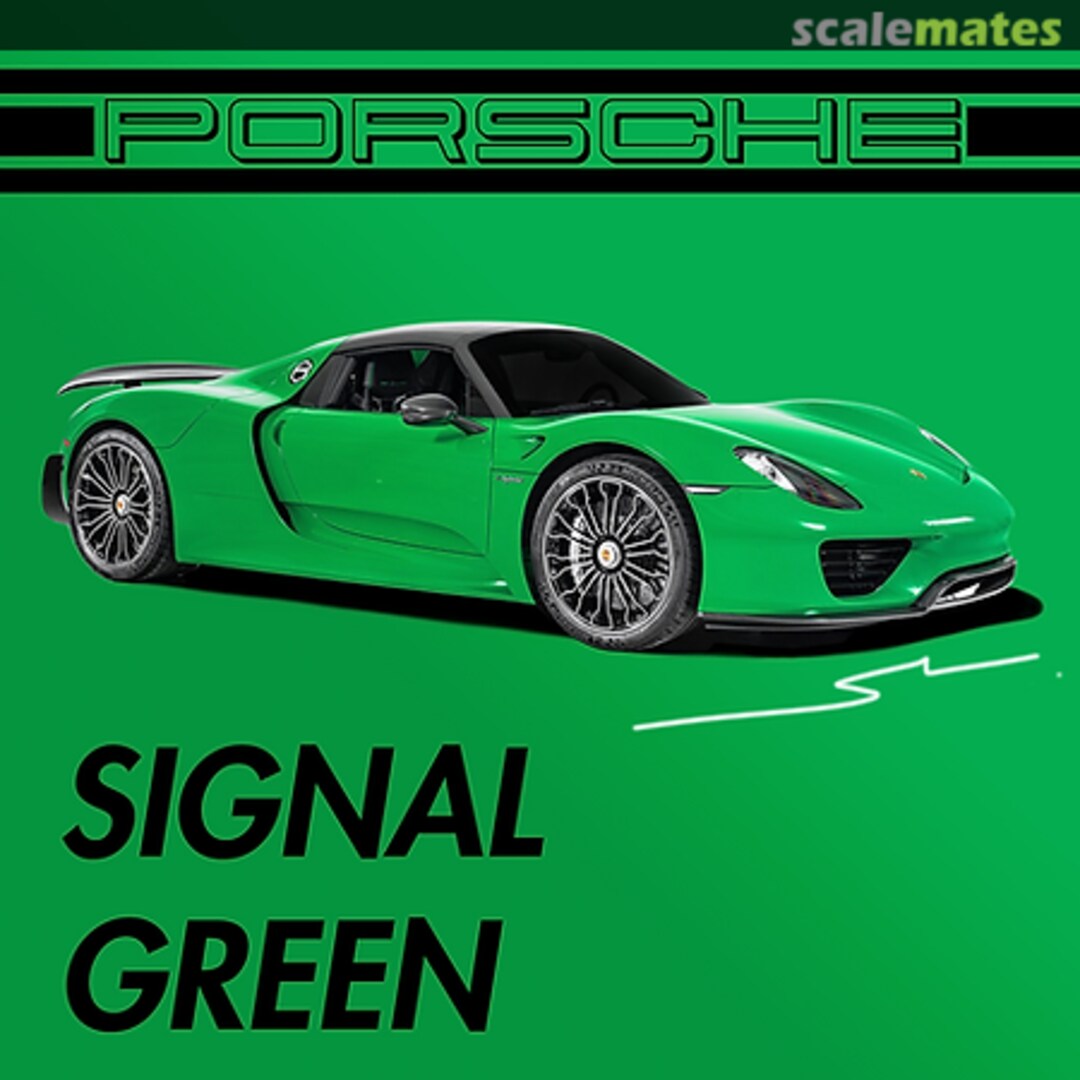 Boxart Porsche Signal Green  Splash Paints