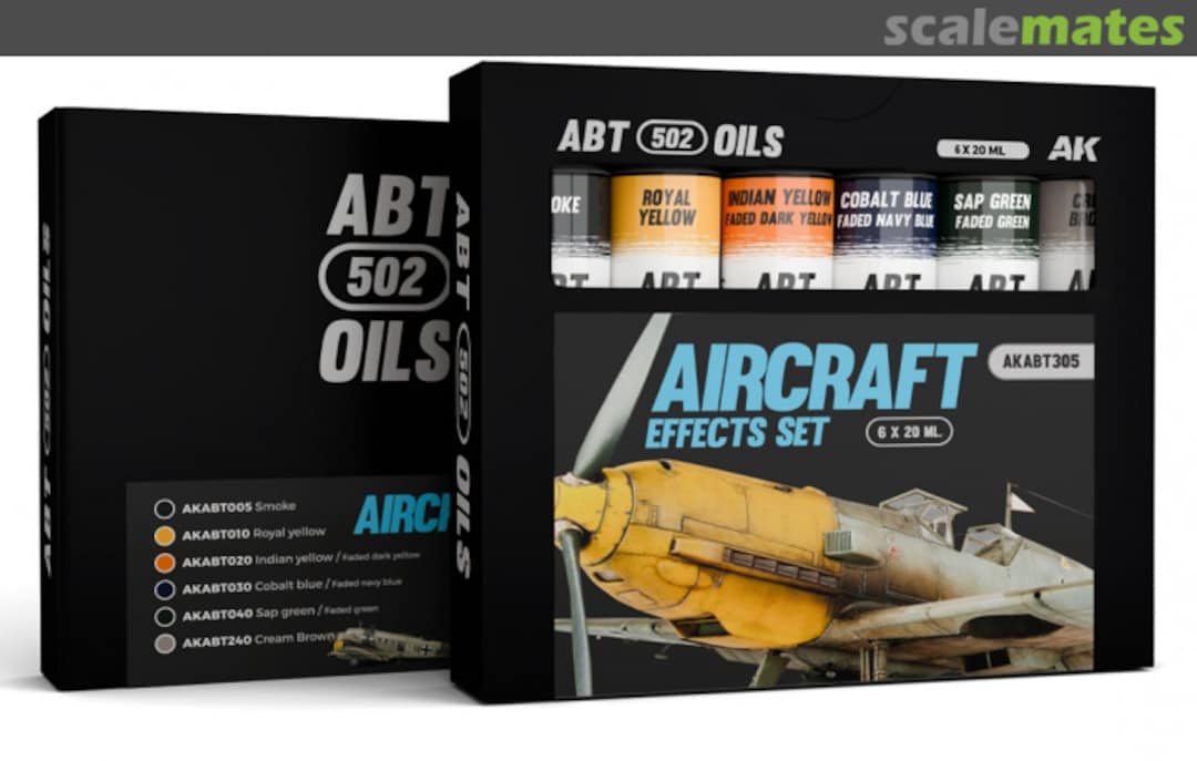 Boxart Aircraft Effects set  ABT 502 OILS