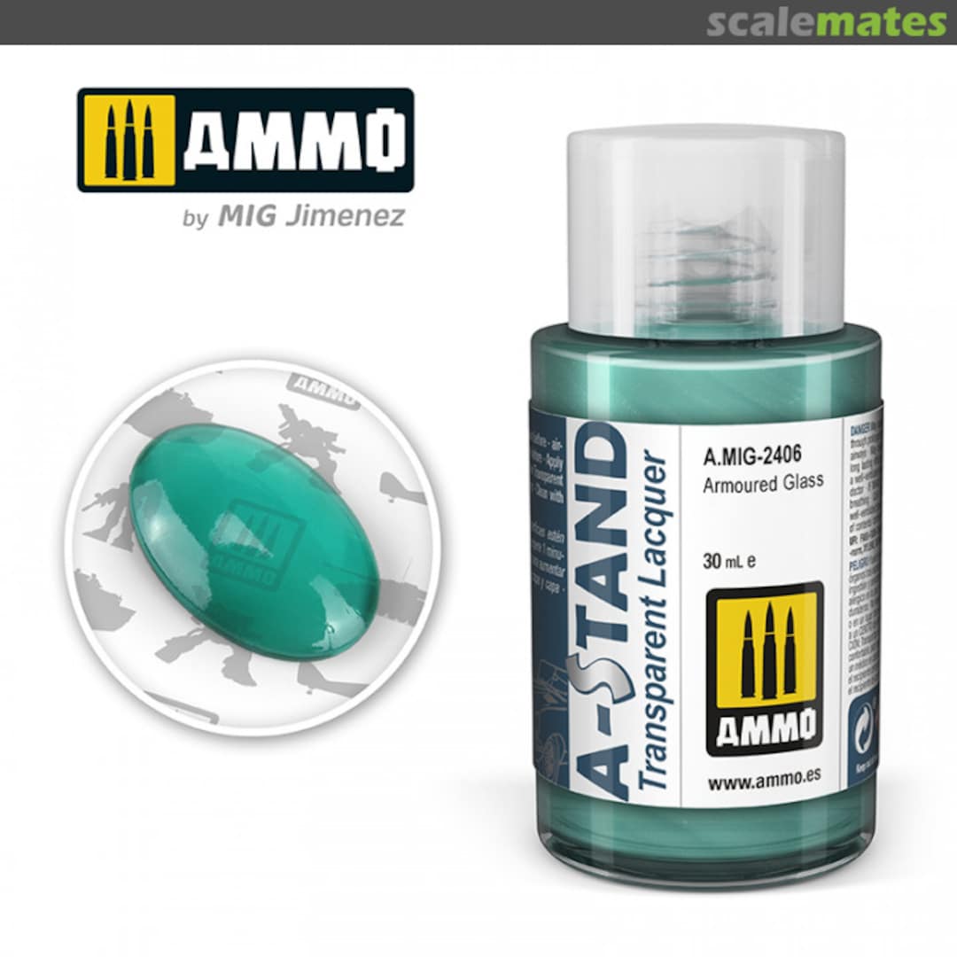 Boxart A-STAND Armoured Glass  Ammo by Mig Jimenez