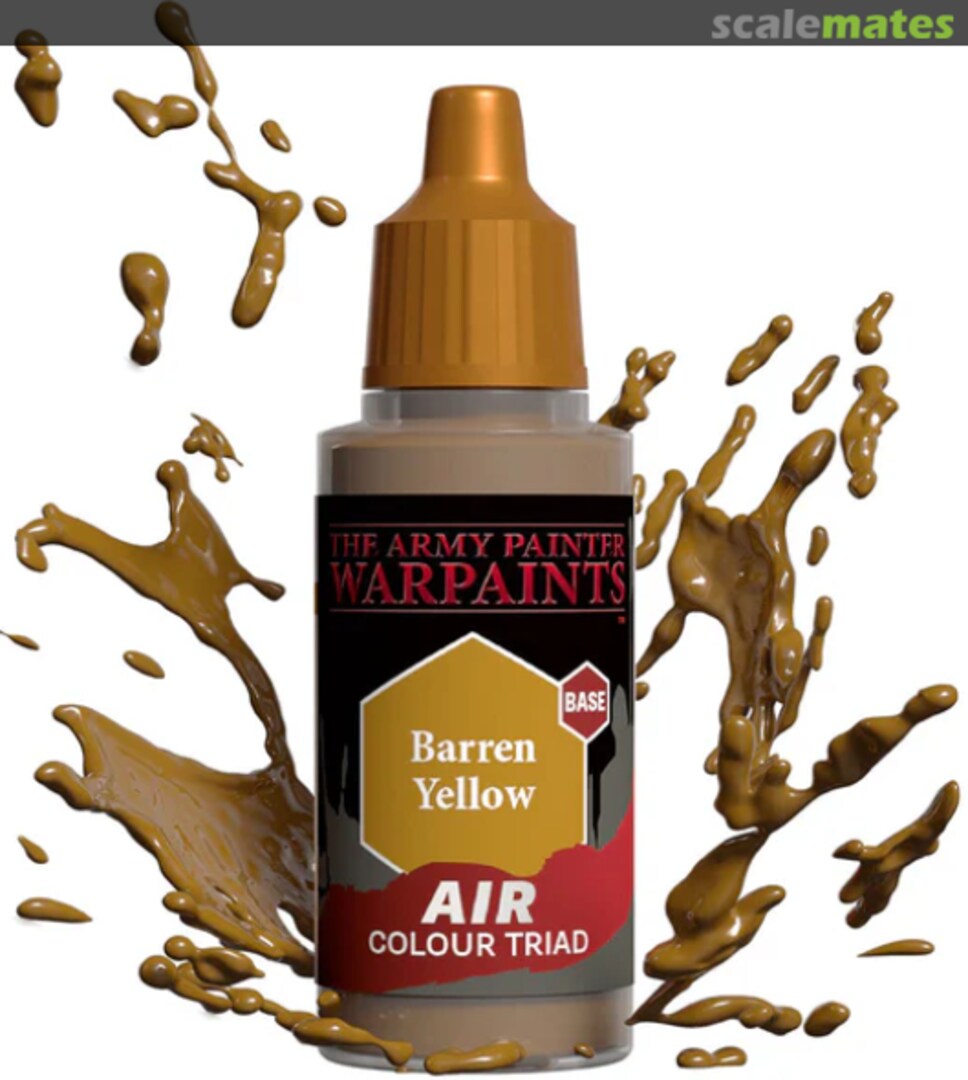 Boxart Warpaints Air Barren Yellow Warpaints Boxart Warpaints Air Barren Yellow Warpaints