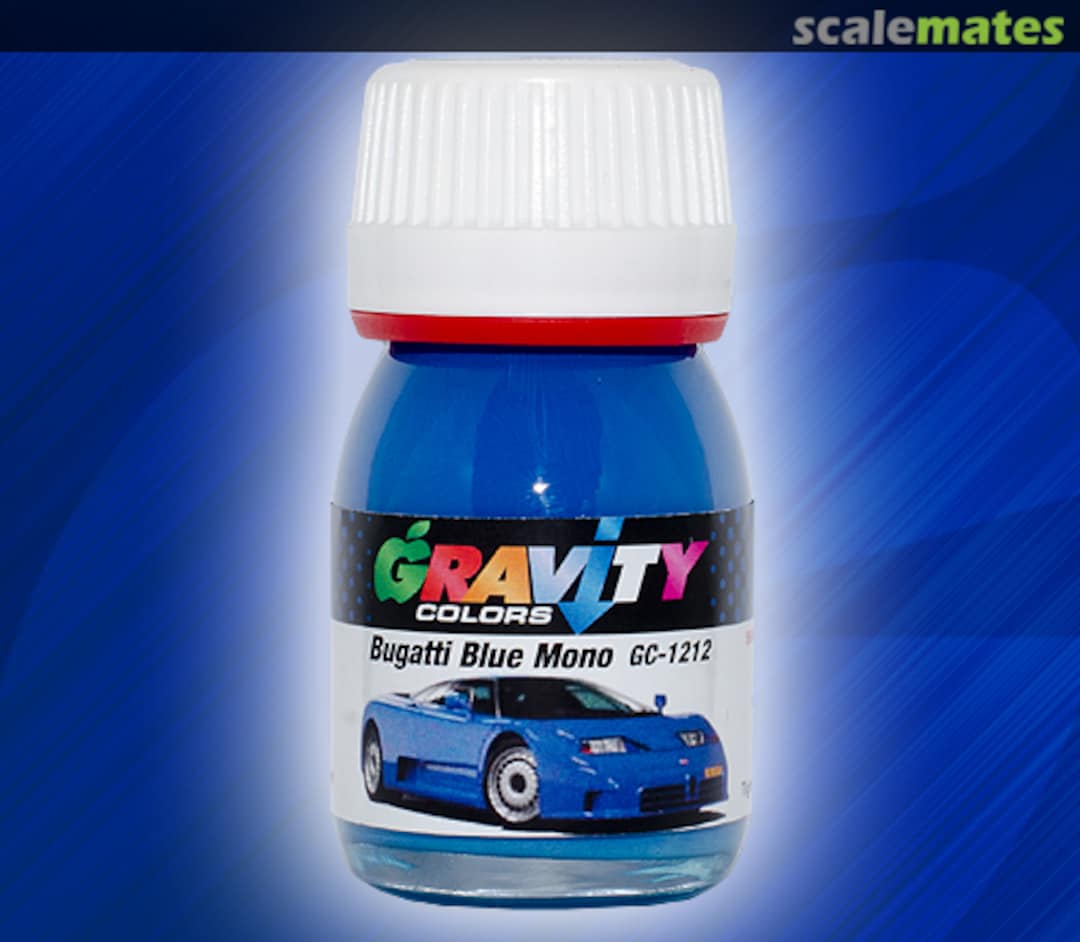 Boxart Bugatti Blue Mono Gravity Colors Boxart Bugatti Blue Mono Gravity Colors
