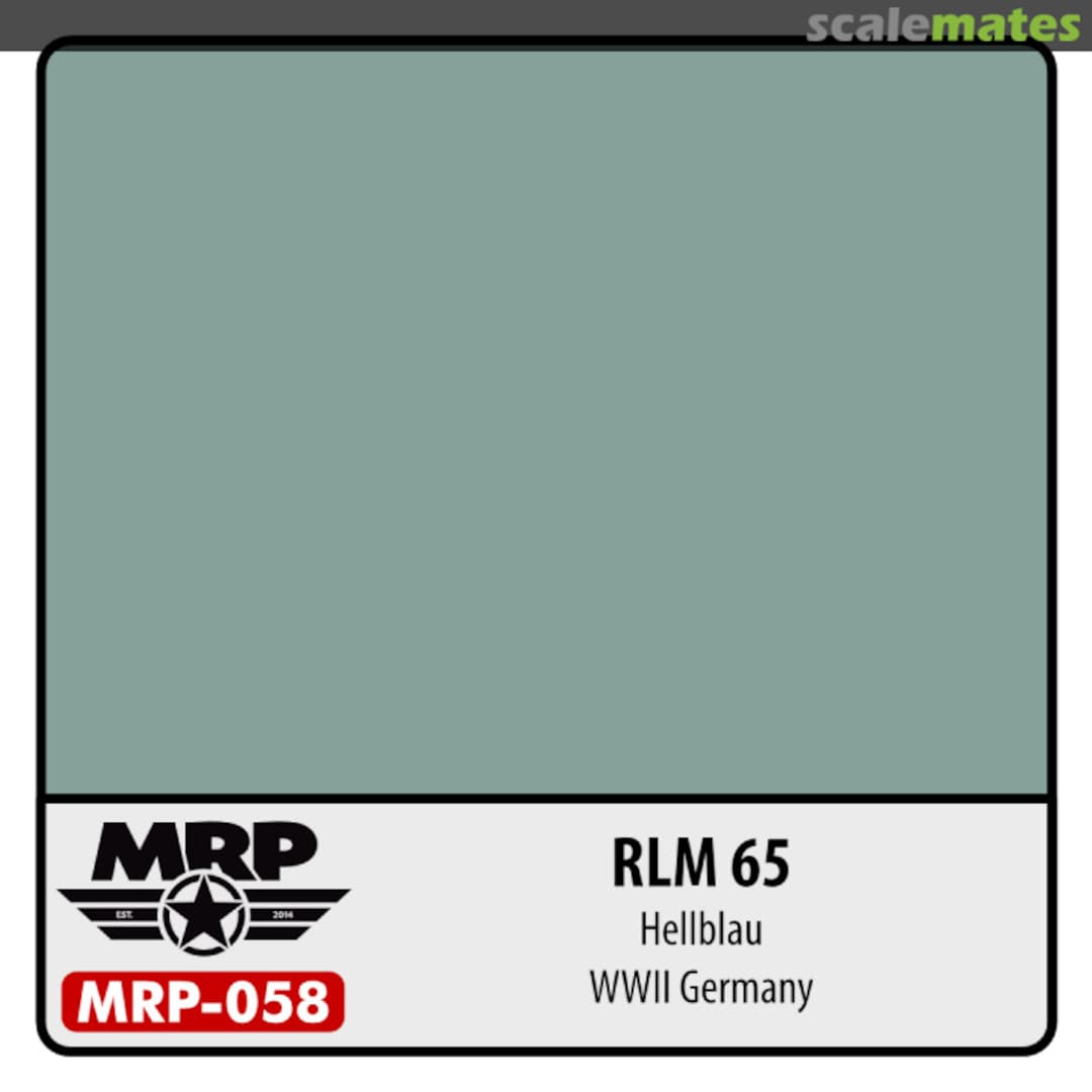 Boxart RLM 65 Hellblau MR.Paint Boxart RLM 65 Hellblau MR.Paint