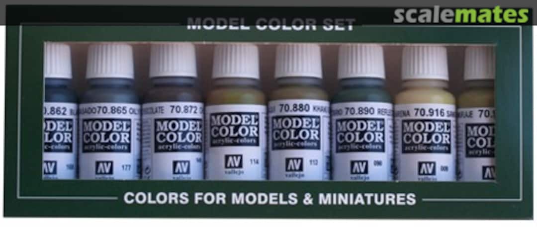 Boxart Panzer Colors 70.108 Vallejo Model Color Boxart Panzer Colors 70.108 Vallejo Model Color