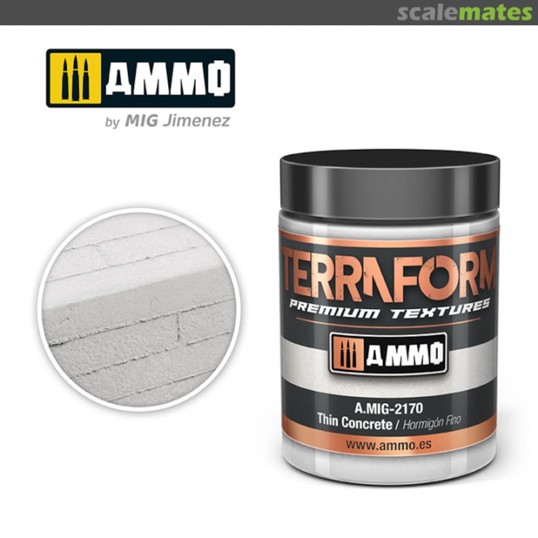 Boxart TERRAFORM Thin Concrete A.MIG-2170 Ammo by Mig Jimenez