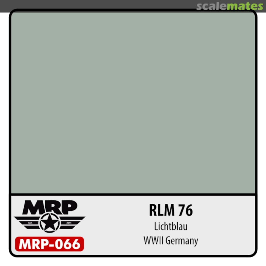 Boxart RLM 76 Lichtblau MR.Paint Boxart RLM 76 Lichtblau MR.Paint