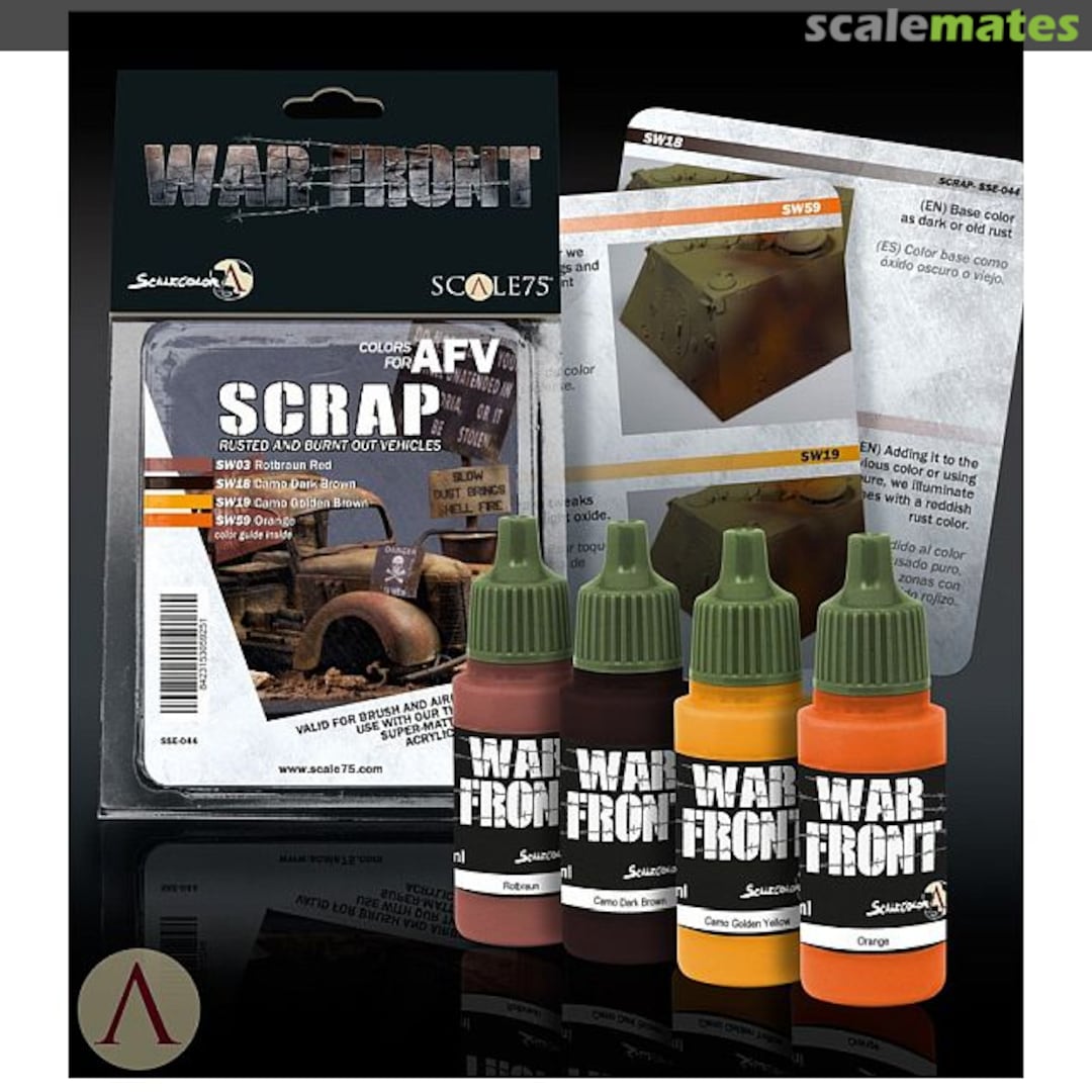Boxart Scrap Paint Set  Scale75