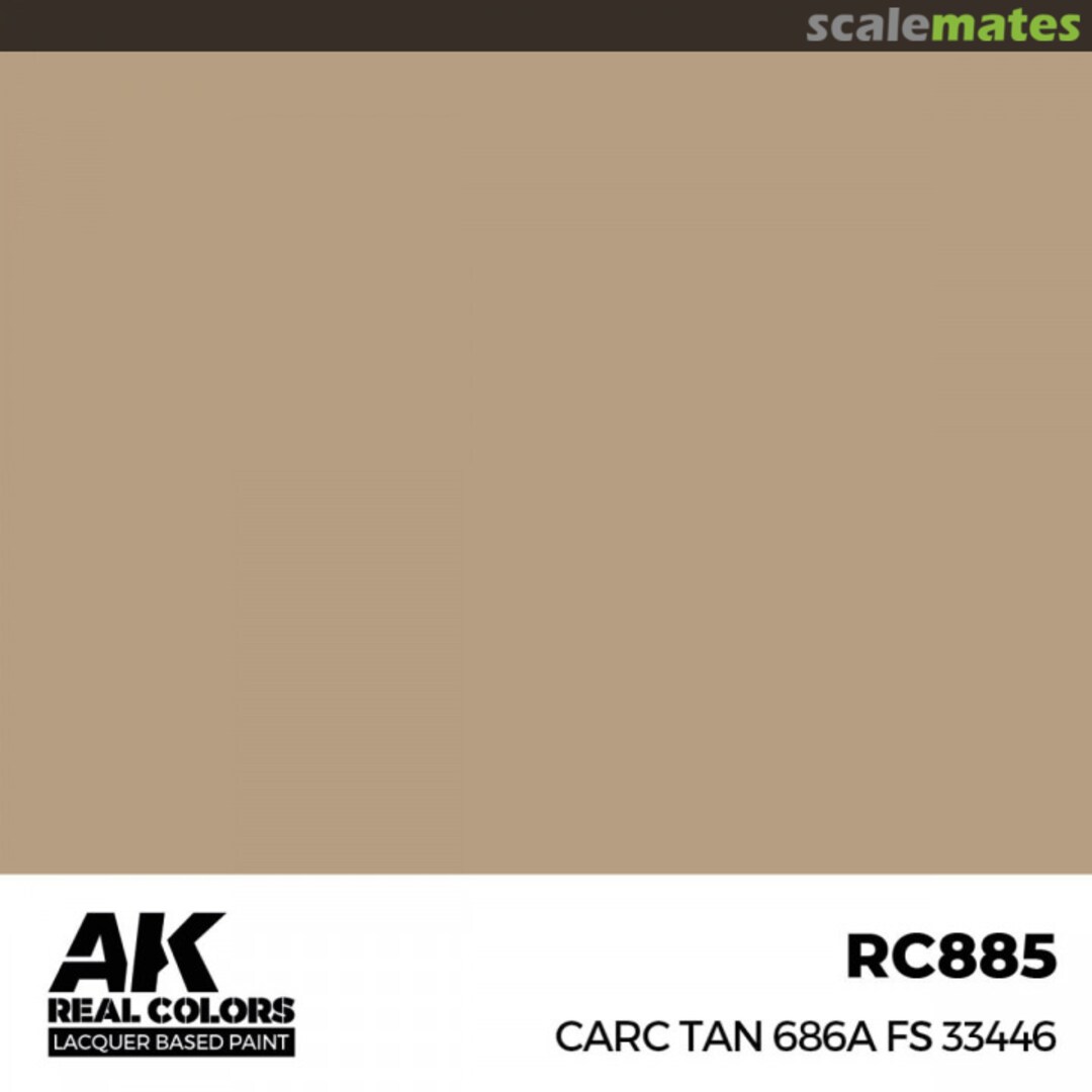 Boxart CARC Tan 686A FS 33446 AK Real Colors Boxart CARC Tan 686A FS 33446 AK Real Colors