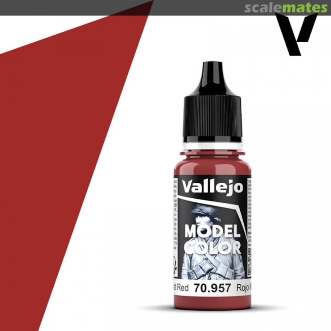 Boxart Flat Red 70.957, 957, Pos. 39* Vallejo Model Color Boxart Flat Red 70.957, 957, Pos. 39* Vallejo Model Color